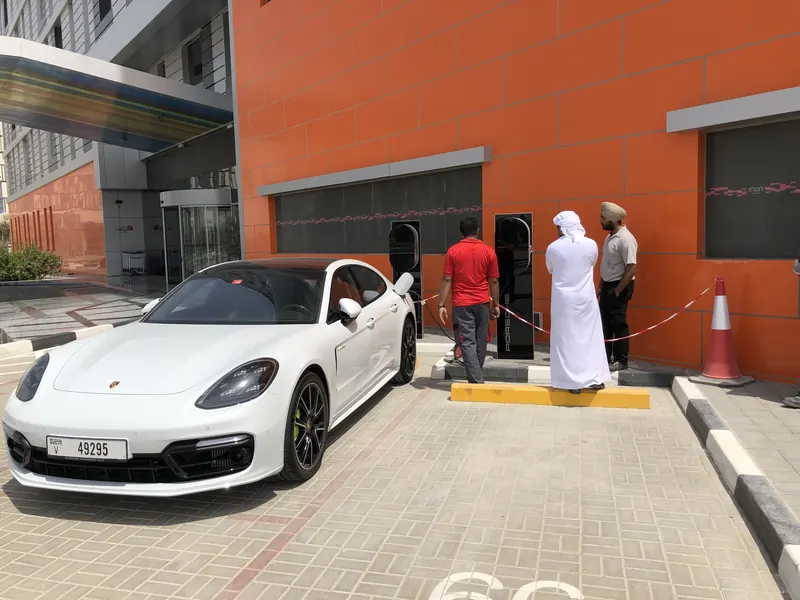 EV Charging Bays by Al Jawadri Contracting, Dubai